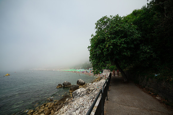1164 Moody day at the beach II, Montenegro