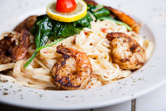 Jason's Blackened Shrimp Pasta, 311 West Madison, Baltimore