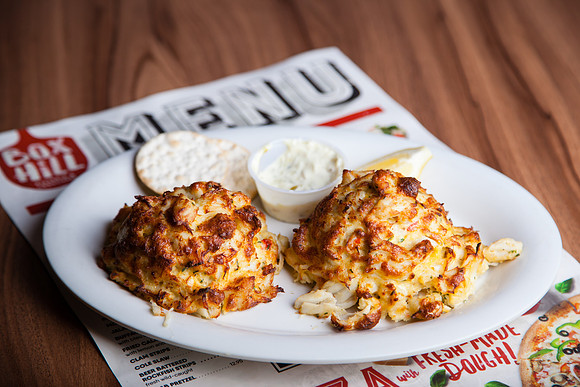 Crab Cakes, Box Hill Pizzeria, MD