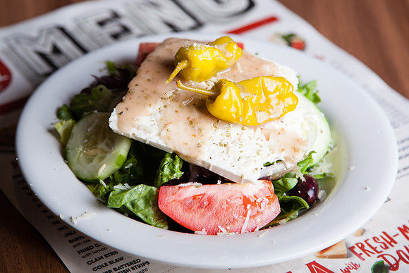 Greek Salad, Box Hill Pizzeria, MD