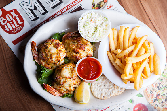 Stuffed Shrimp, Box Hill Pizzeria, MD