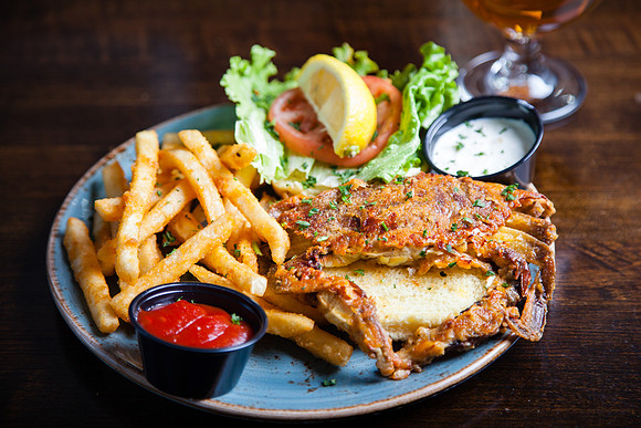 Soft Shell Crab Sandwich, Federal House, Annapolis