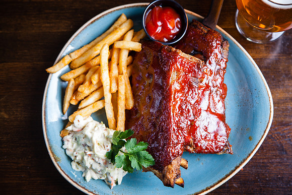 Full Rack of Ribs, Federal House, Annapolis