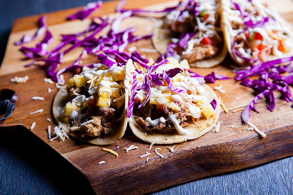 Pulled Pork Tacos, Full Tilt Brewing Co, Baltimore