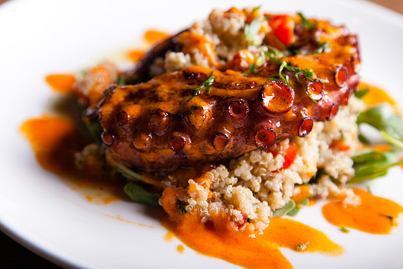 Grilled Octopus, La Barrita, Baltimore
