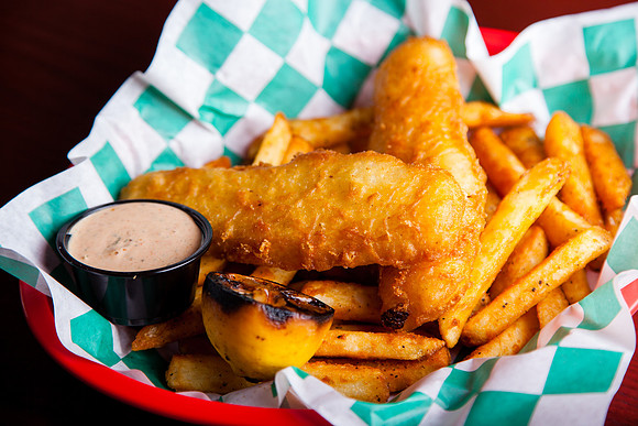 Fish and Chips, The Canton Local, Baltimore