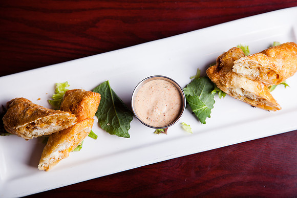 Fish and Chips Egg Rolls, The Canton Local, Baltimore