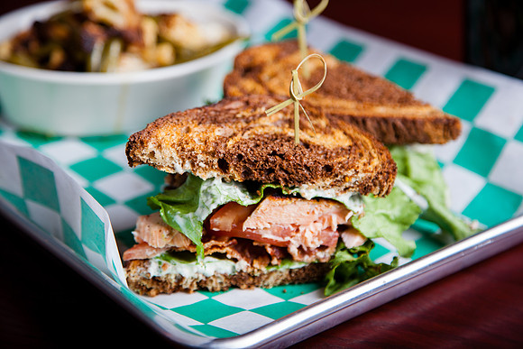 Grilled Salmon BLT, The Canton Local, Baltimore