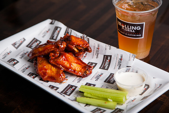 Smoked Wings, The Rolling Grill, MD