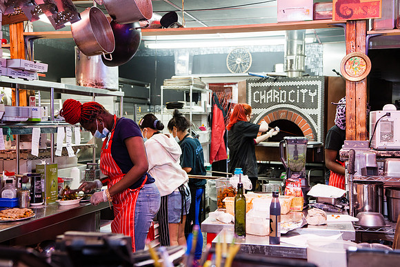 In the Kitchen, Char'd City, Baltimore