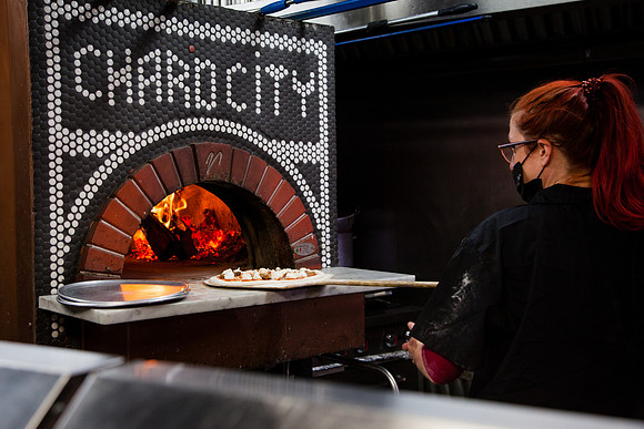 Pizza Oven, Char'd City, Baltimore