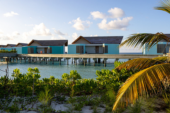 0251 Turquoise bungalows, Maldives
