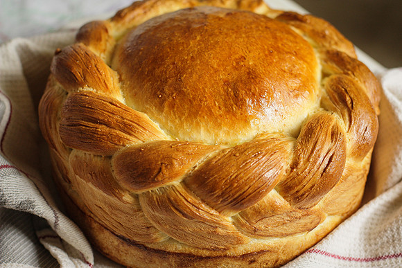 8021 Serbian Christmas bread - Česnica