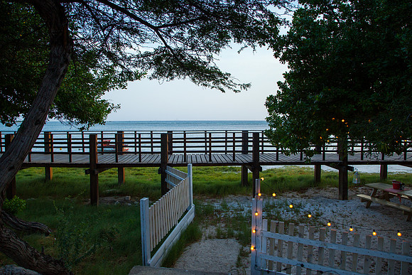 1039 Beach in the evening
