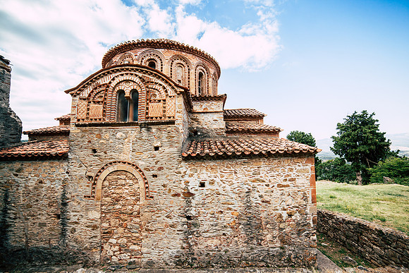 0126 Medieval orthodox church, Mystra