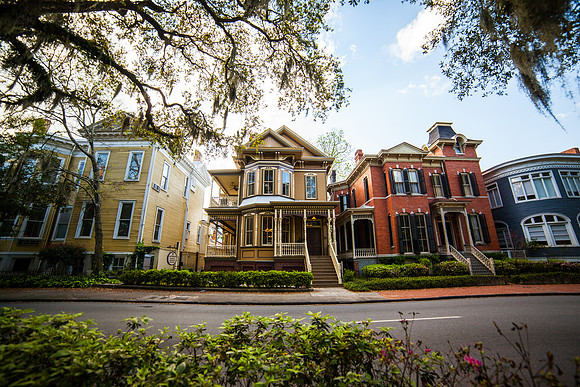 0047 Colonial architecture, Savannah