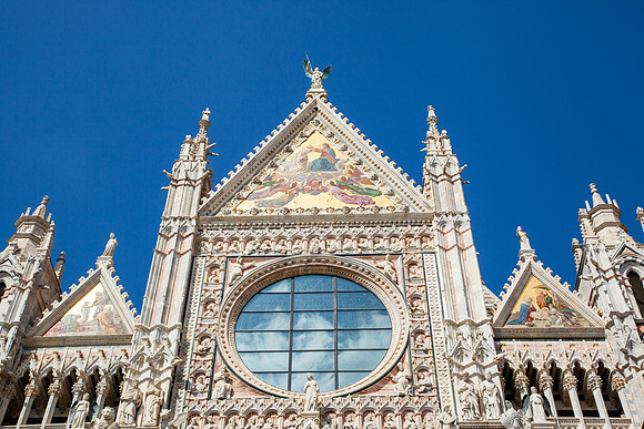 0183 West front, cathedral of  Sienna