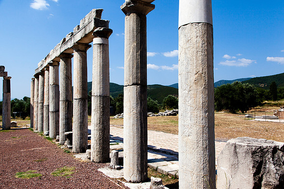 0145 Doric columns, Messene