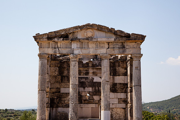 0144 Ancient temple, Messene