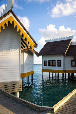 5048 Overwater bungalows, Maldives